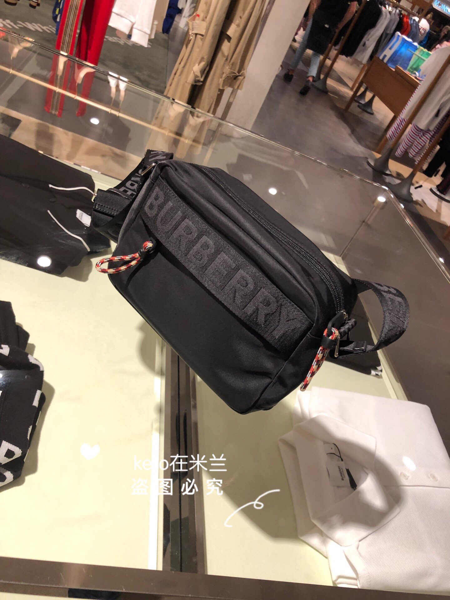 Nylon canvas shoulder bag - Comprehensive 8