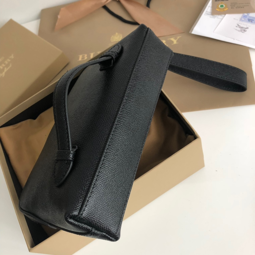 Burberry Zip Pouch Black 25x14cm everyday