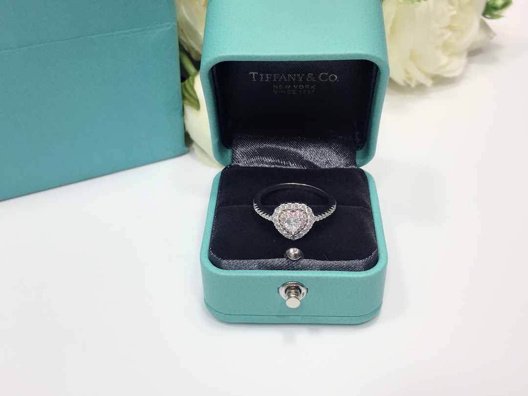 Tiffany&Co. Gioielleria Anello Personalizza di alta qualità
 Rosa Bianco Argento 925