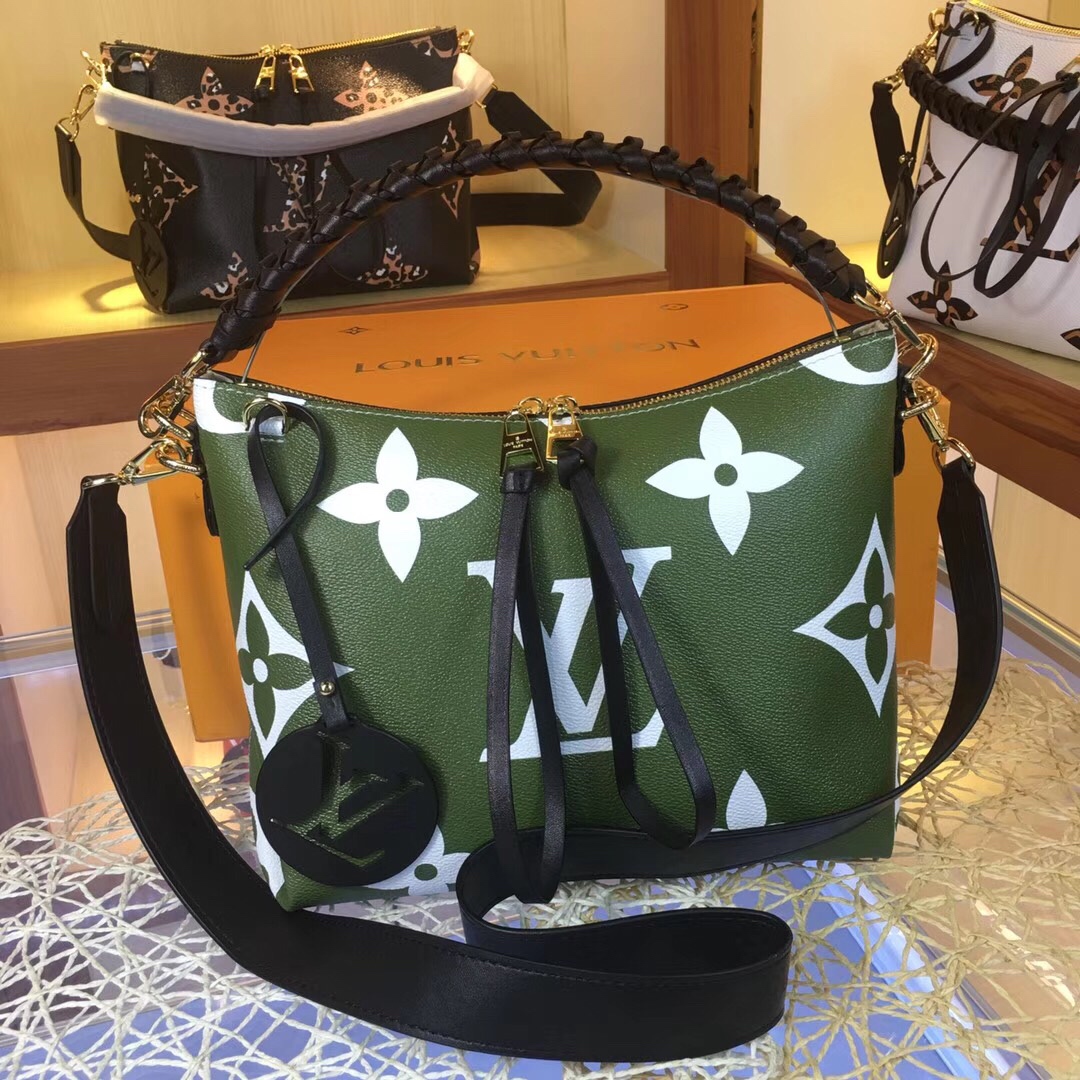 Louis Vuitton M55090 Green Monogram crossbody everyday