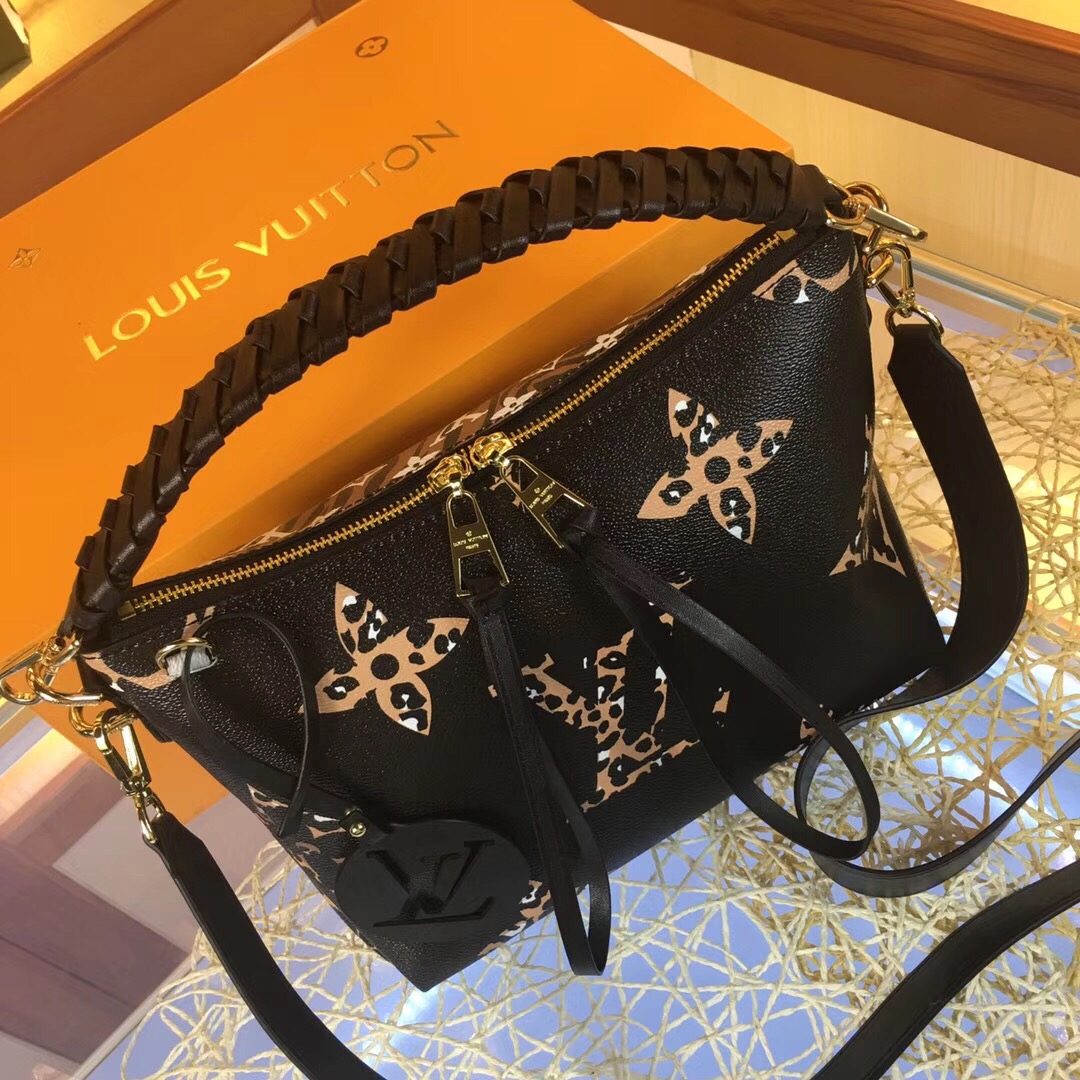 Louis Vuitton Beaubourg Hobo Black Monogram Empreinte Giant 25x21x15cm shoulder everyday