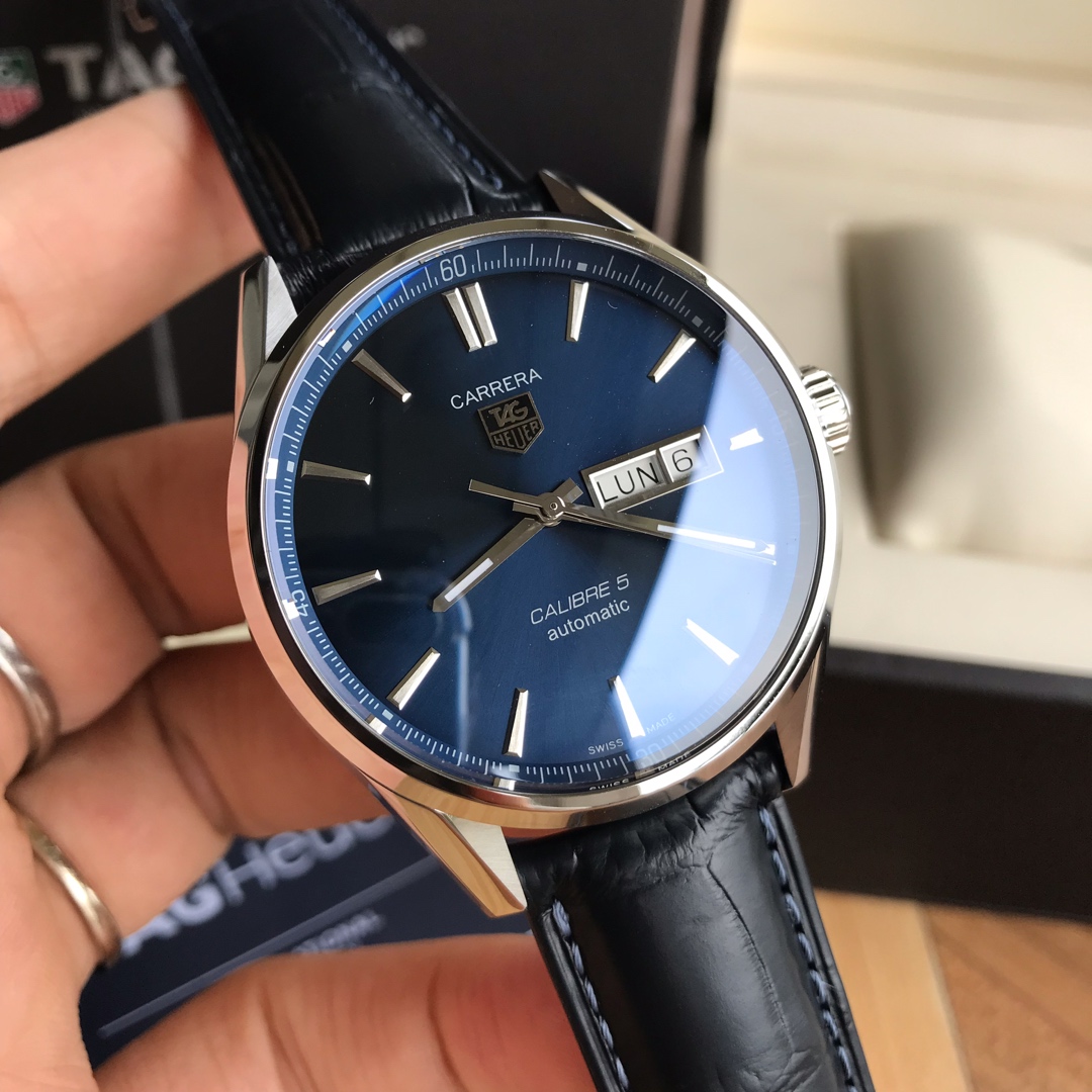 New Taghuya Alligator Watch: Swiss SW220 Machine, Deep Design, Perfect Hand. - 图片 2