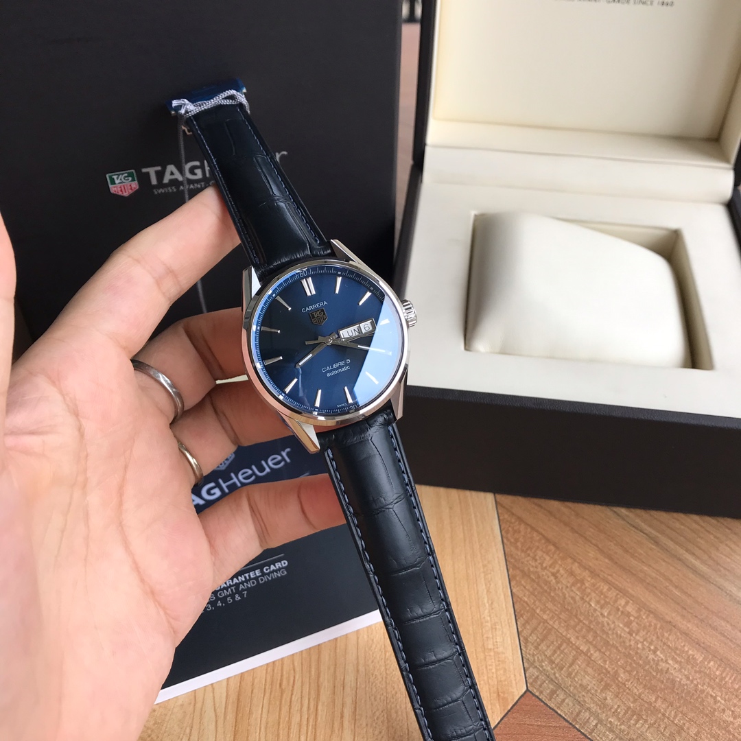 New Taghuya Alligator Watch: Swiss SW220 Machine, Deep Design, Perfect Hand. - 图片 3