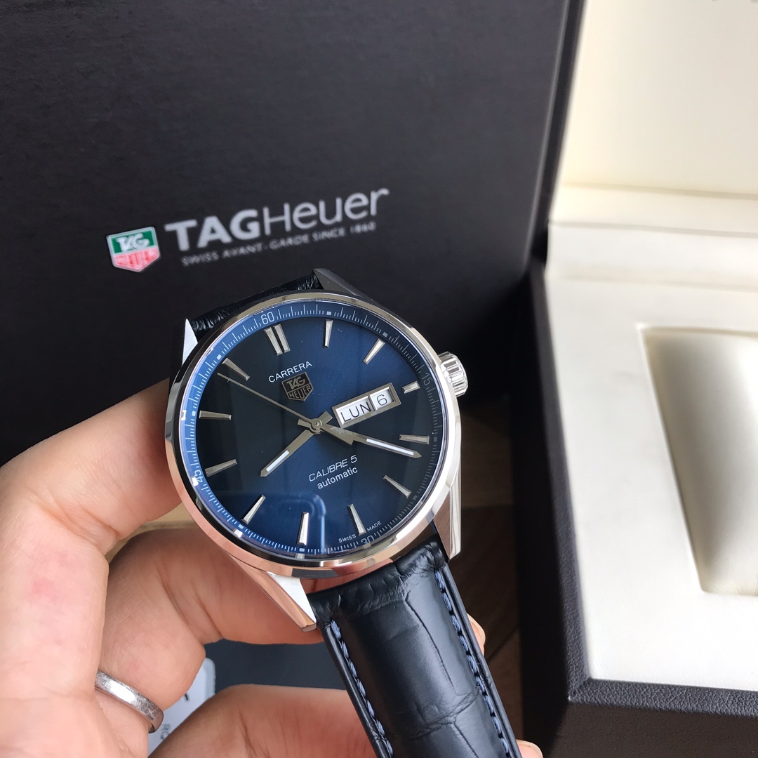 New Taghuya Alligator Watch: Swiss SW220 Machine, Deep Design, Perfect Hand.