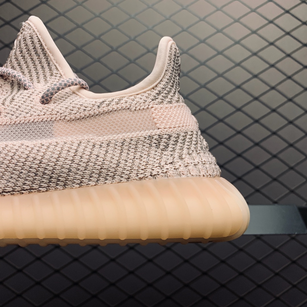 Mom Benefits AD Adidas Yeezy Boost 350V2 Yeezy FV5666 Pink Reflective 4