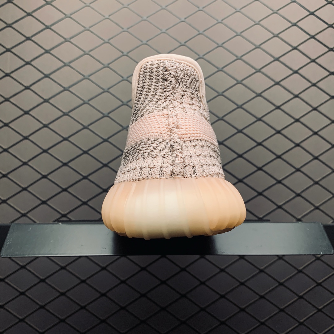 Mom Benefits AD Adidas Yeezy Boost 350V2 Yeezy FV5666 Pink Reflective 2