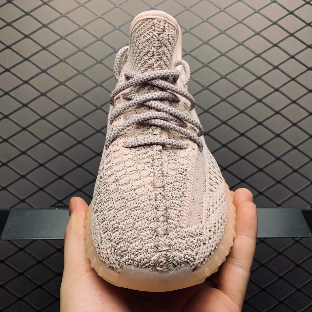 Mom Benefits AD Adidas Yeezy Boost 350V2 Yeezy FV5666 Pink Reflective 9