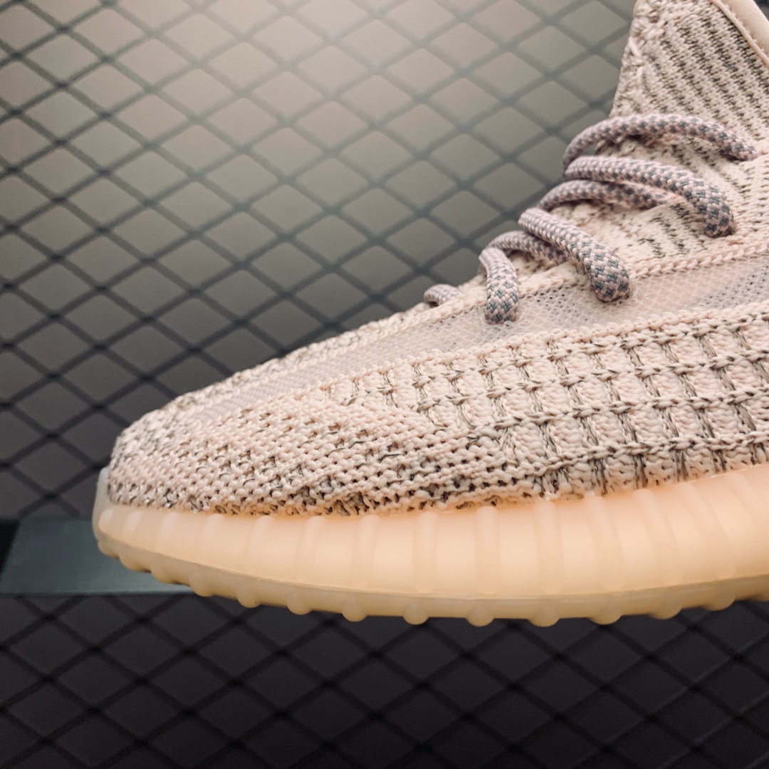 Mom Benefits AD Adidas Yeezy Boost 350V2 Yeezy FV5666 Pink Reflective 6