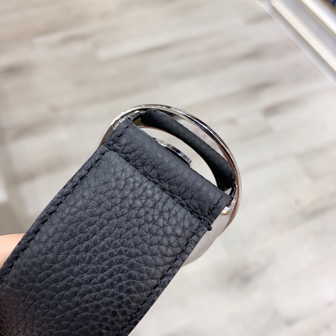 配全套包装盒Gucci古奇官网爆款正品规格原单品质进口头层togo荔枝纹手感极佳颗粒感40mm复古双G做