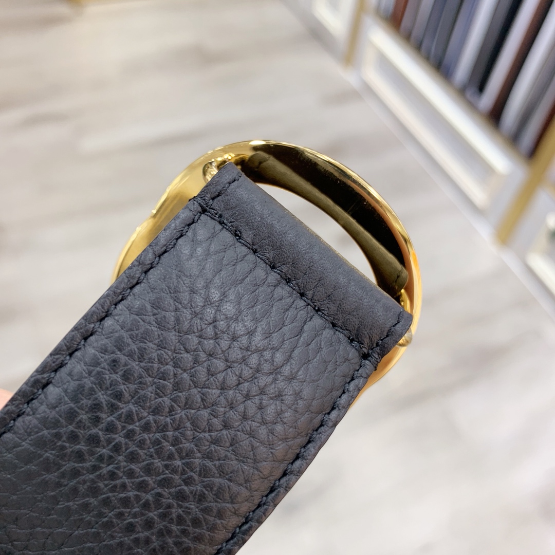 配全套包装盒Gucci古奇官网爆款正品规格原单品质进口头层togo荔枝纹手感极佳颗粒感40mm复古双G做