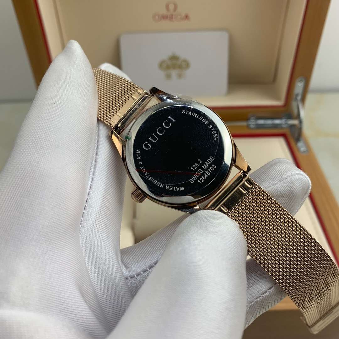 Gucci 皇家 古驰绿盘女款腕表