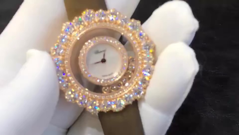 Chopard 玫瑰金萧邦，就问你闪不闪