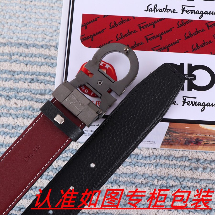 品名菲拉格木️原单材料百分百头层牛皮