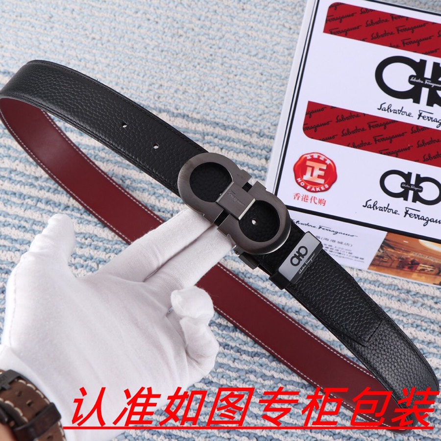 品名菲拉格木️原单材料百分百头层牛皮