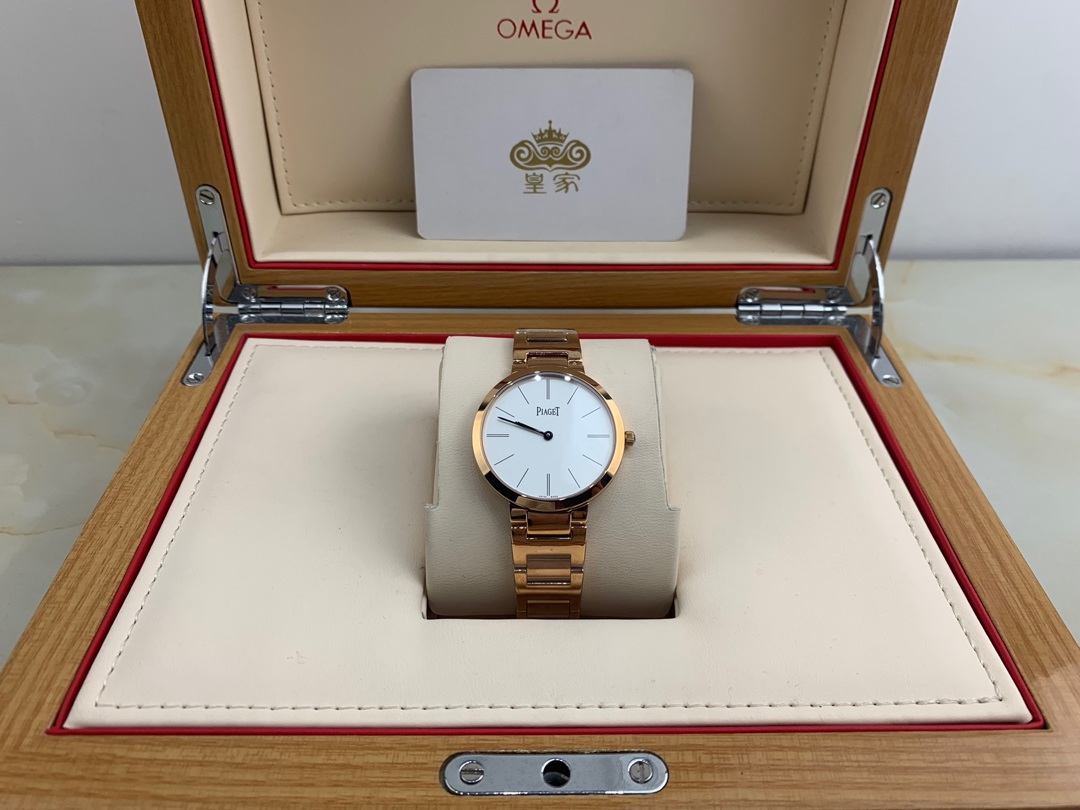 Piaget 皇家 伯爵ALTIPLANO系列女款全玫瑰金腕表