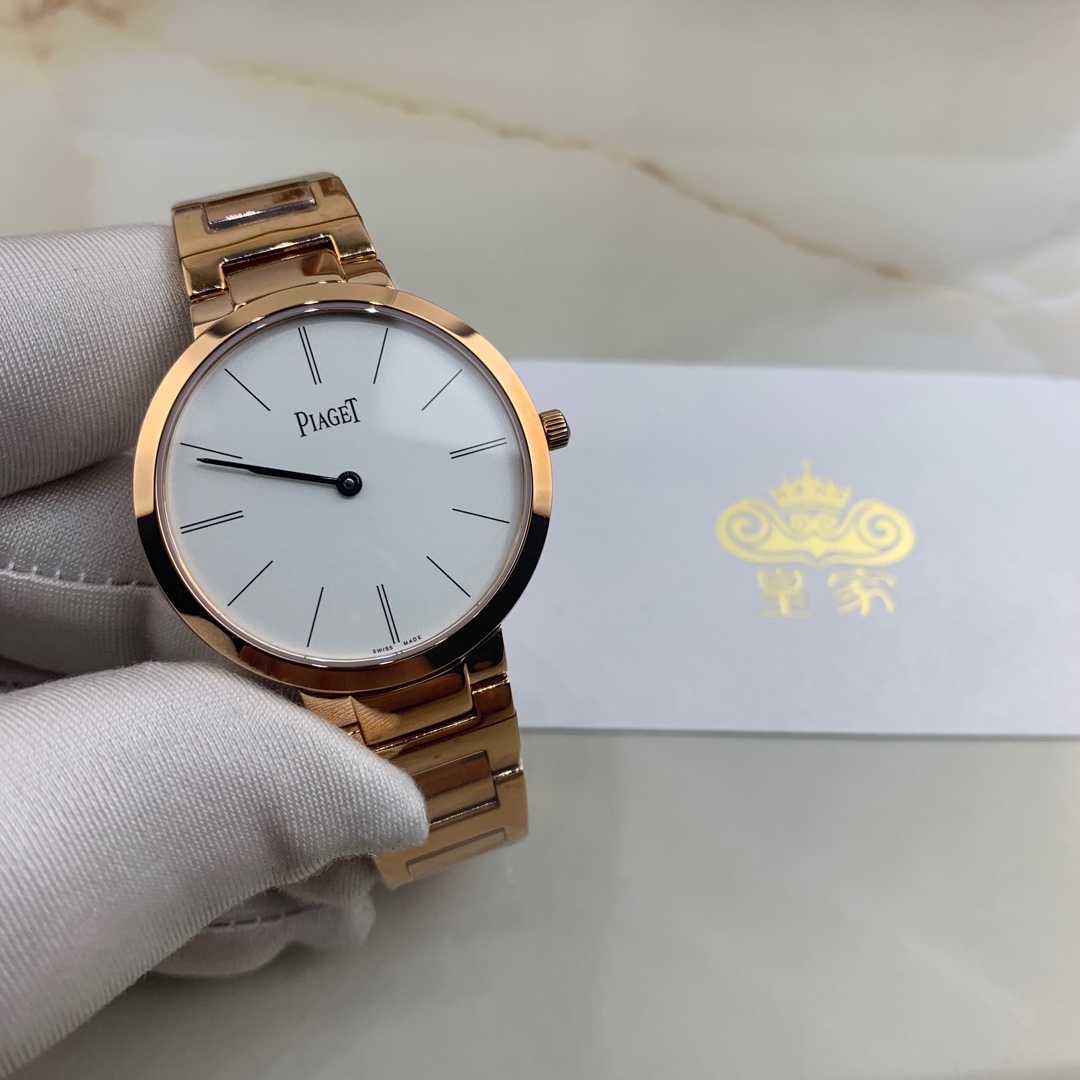 Piaget 皇家 伯爵ALTIPLANO系列女款全玫瑰金腕表