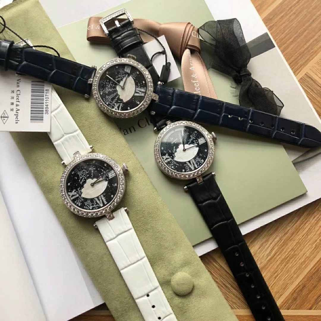 Van Cleef & Arpels Van Cleef & Arpels梵克雅宝•许愿 星空可转 全年12次流星雨绘于表盘