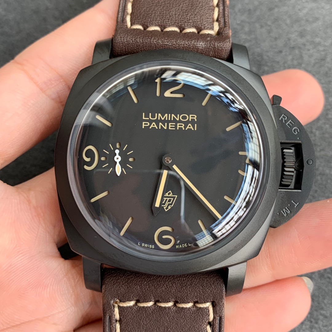 파네라이 PAM617 47mm 티타늄 한정판 수동 XF 공장 레플리카 43826
