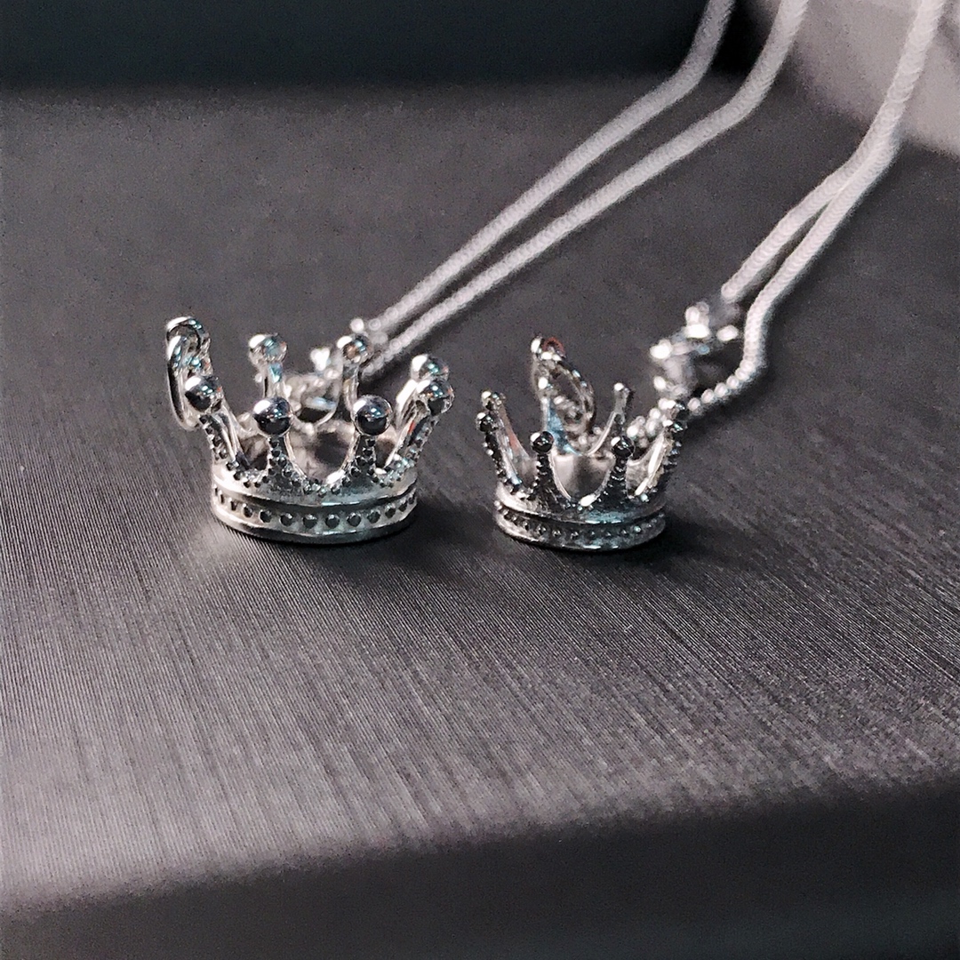NO:103749,Small P large T-home size crown necklace, Tiffany necklace, tiffany, necklace19860909小号 P大号 T家大小皇冠项链,蒂芙尼项链,tiffany,necklace,Jewelry