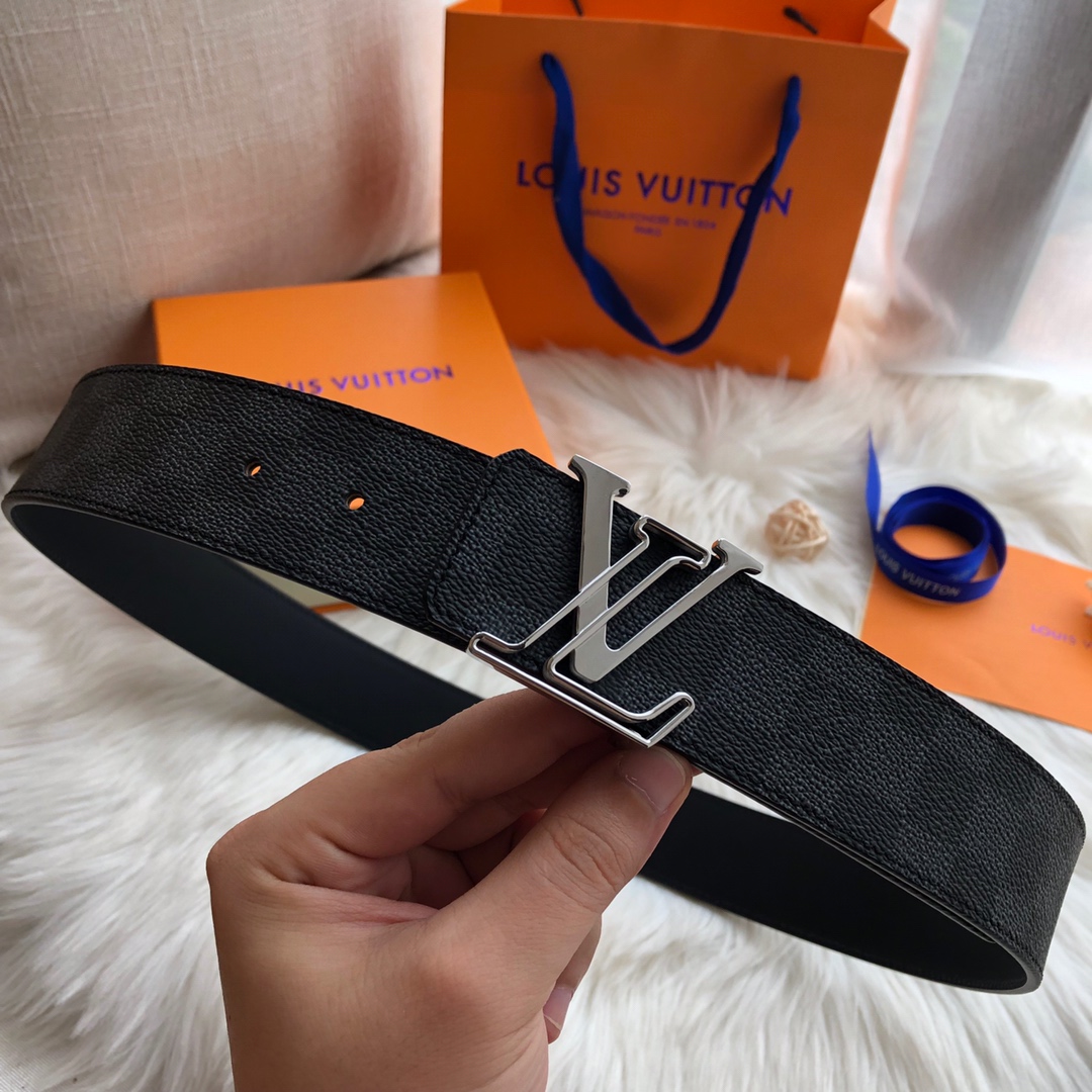 LV Style Leather Men's Belts Lookbook Reference image 1