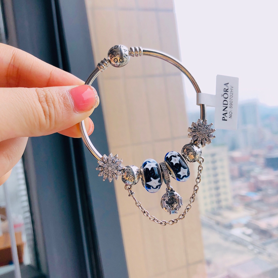 NO:103584,Pampering you Starting from Pandora, Pandora's finished bracelet19860909宠爱你 从小潘开始,潘多拉成品手镯,bracelet,Jewelry