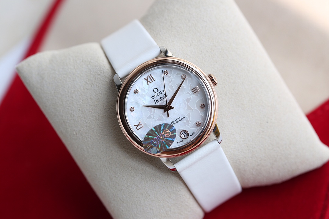 Omega Style Beige Watches Watches Watches detail image 3 from source 765558