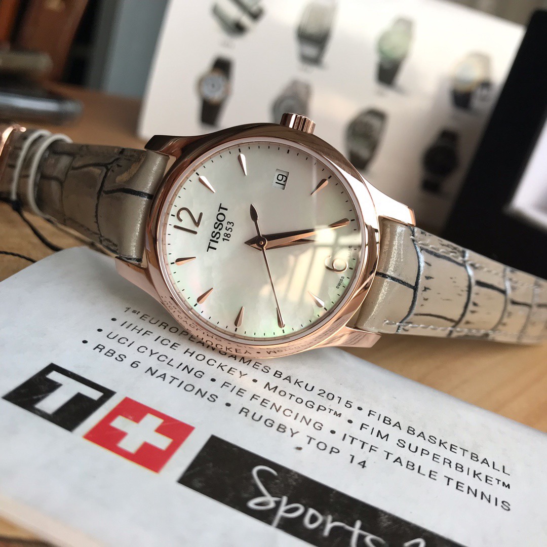 Unknown original Tissot 全原天梭 T063俊雅系列 简约百搭女表 原装瑞士ETA石英机芯