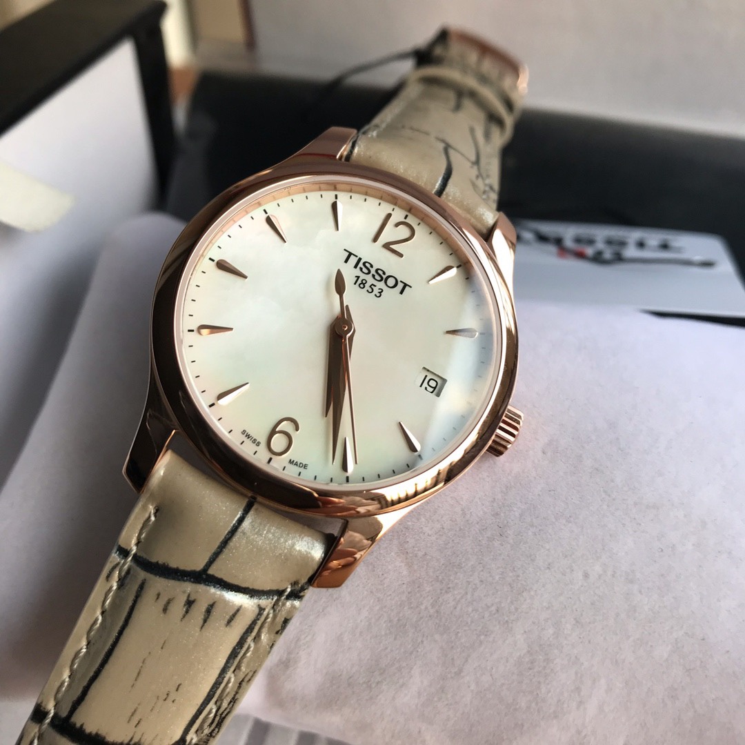 Unknown original Tissot 全原天梭 T063俊雅系列 简约百搭女表 原装瑞士ETA石英机芯