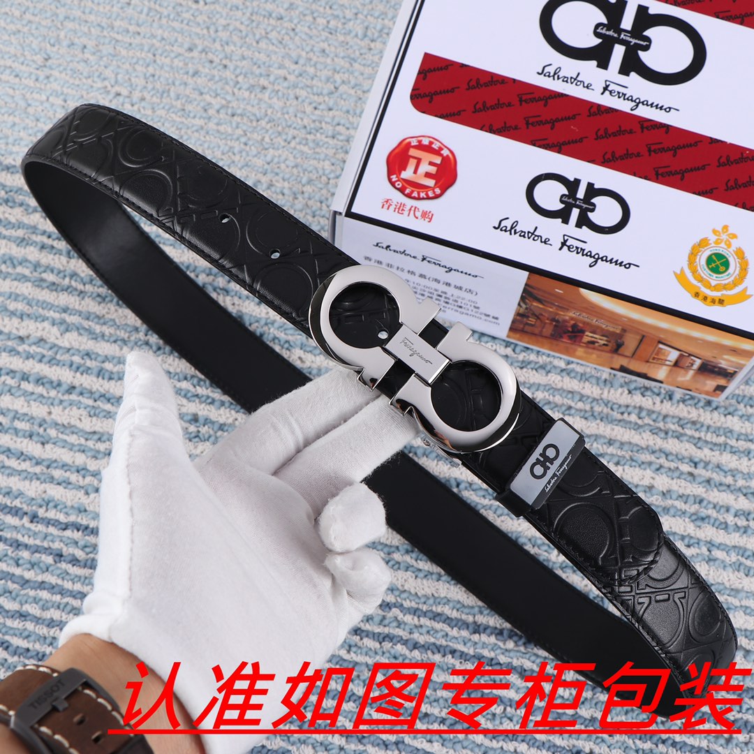 品名菲拉格木️原单材料百分百头层牛皮