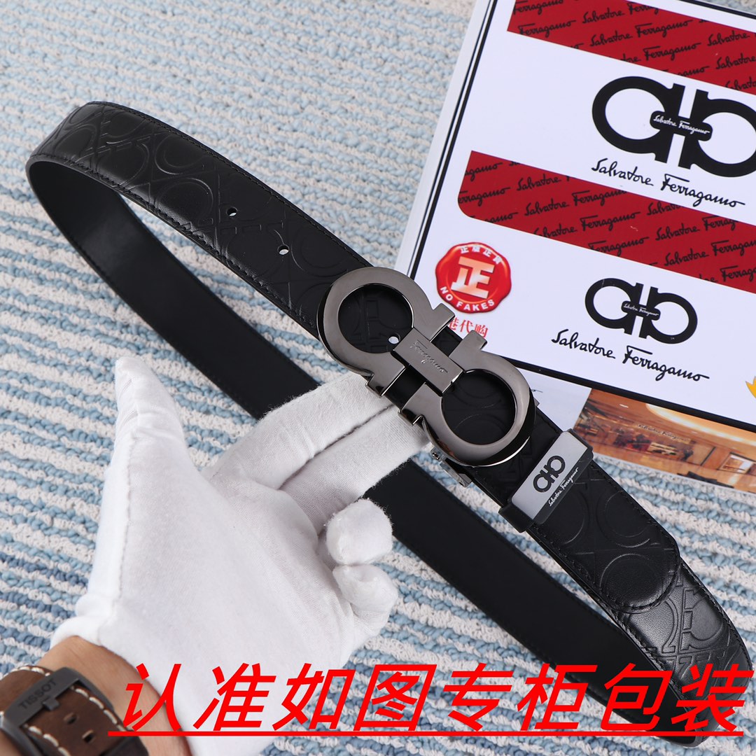 品名菲拉格木️原单材料百分百头层牛皮