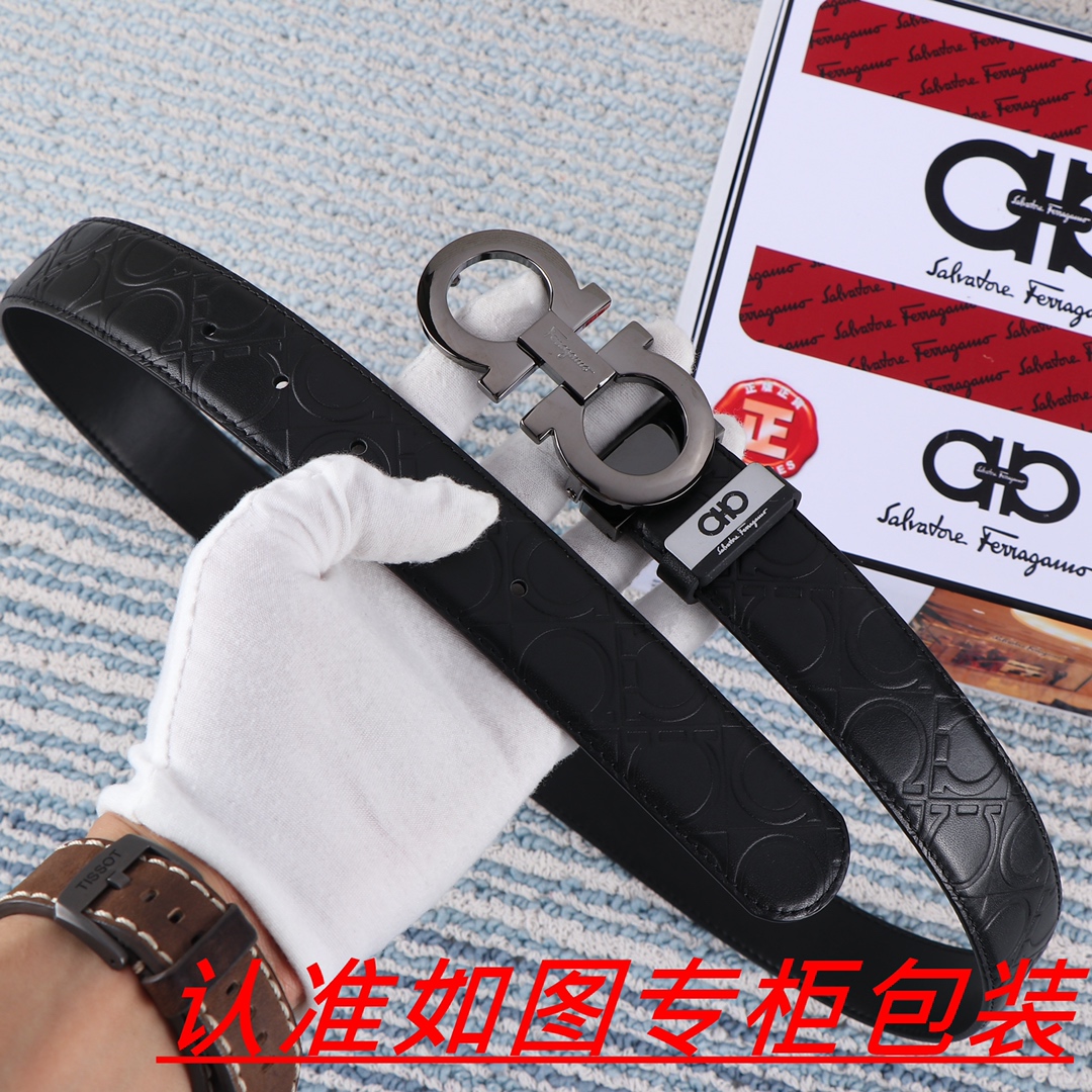 品名菲拉格木️原单材料百分百头层牛皮