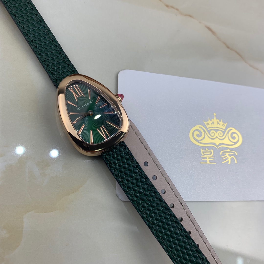Bvlgari 皇家 宝格丽蛇形表带女款腕表