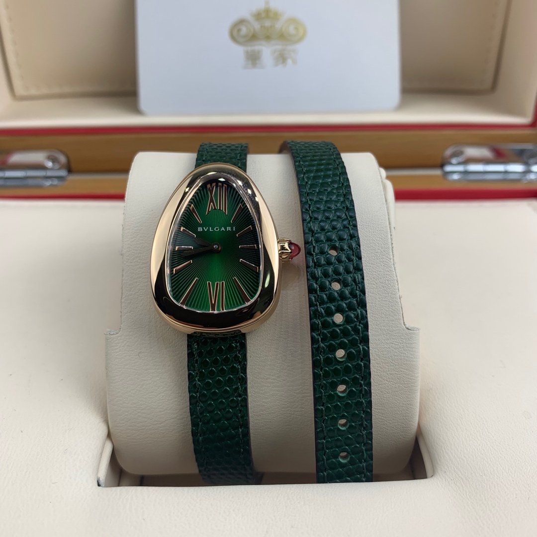 Bvlgari 皇家 宝格丽蛇形表带女款腕表