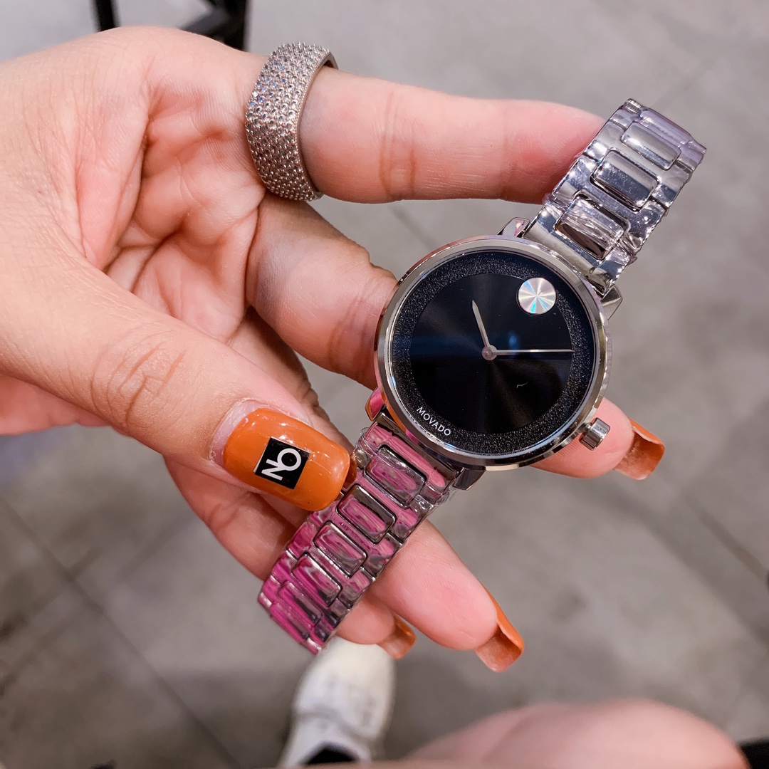 Yves Béhar Designs Movado Edge Series: Quetzal Women’s Watch with Stone Core. - 图片 4