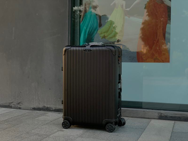 RIMOWA 日默瓦923 original clásico serie, textura metálica fuerte, ranuras más profundas, bisagras y marco con LOGO integra…