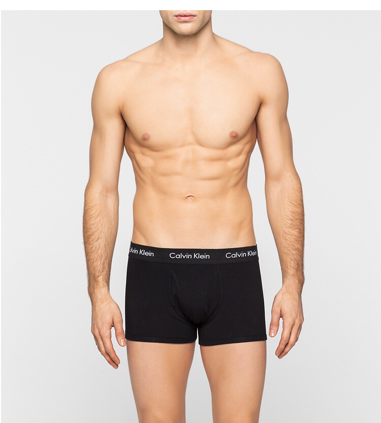 C款男士红色系三条装内裤组合✅工厂跟单，面料95%精梳棉✅颜色组合：黑色，蓝色，红色✅尺码：S,M,L,