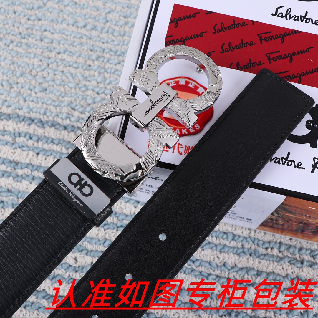 品名菲拉格木️原单材料百分百头层牛皮
