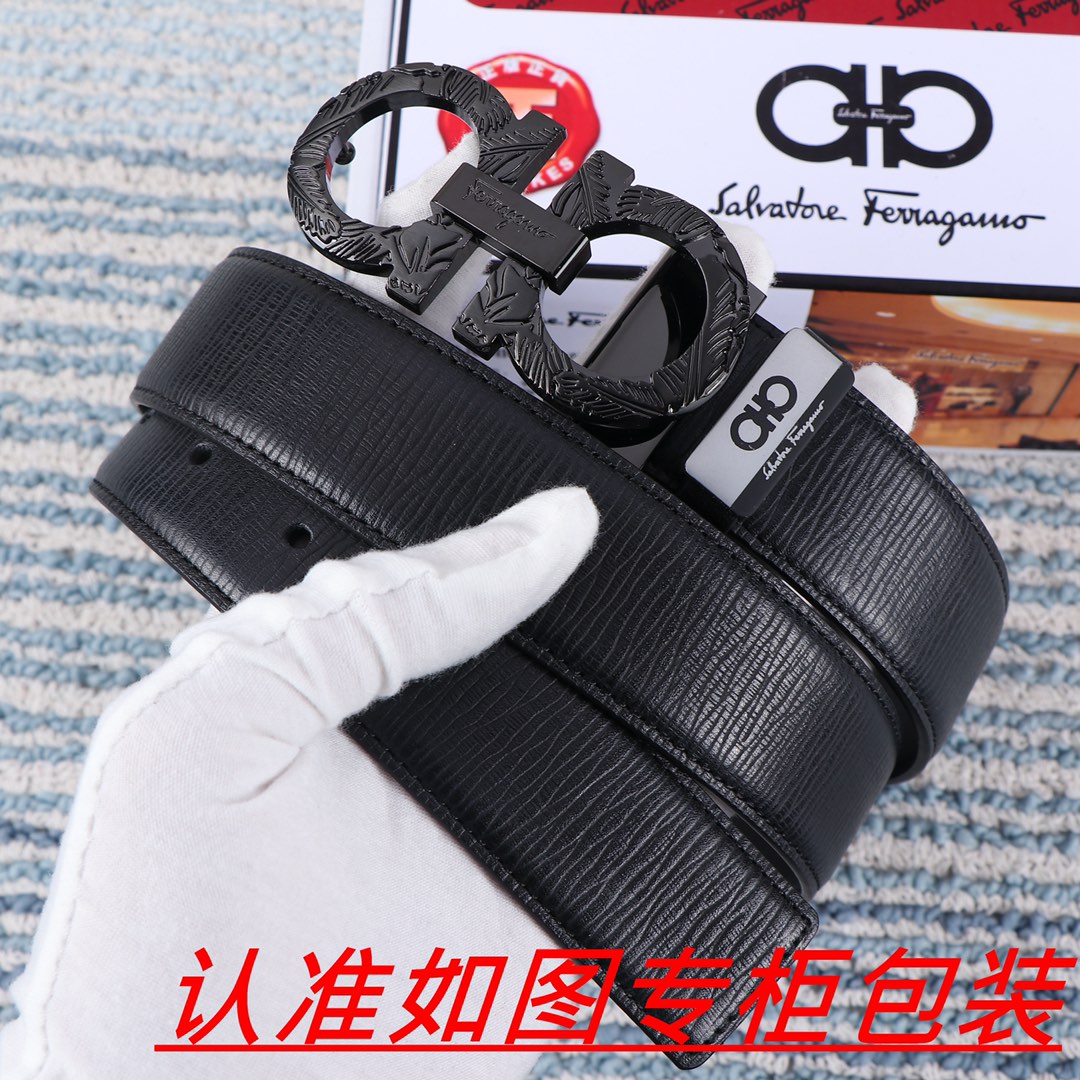 品名菲拉格木️原单材料百分百头层牛皮