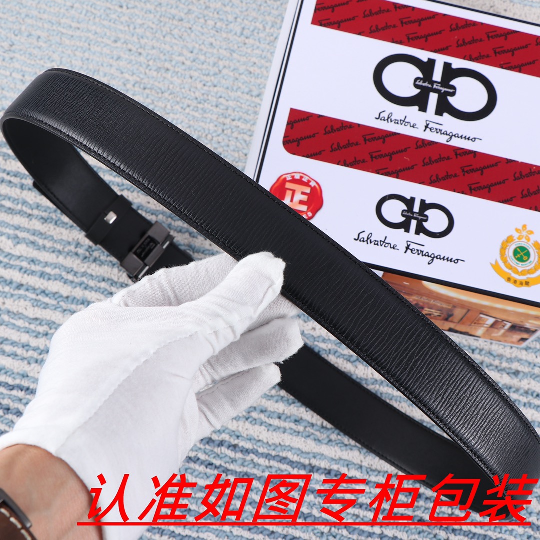 品名菲拉格木️原单材料百分百头层牛皮