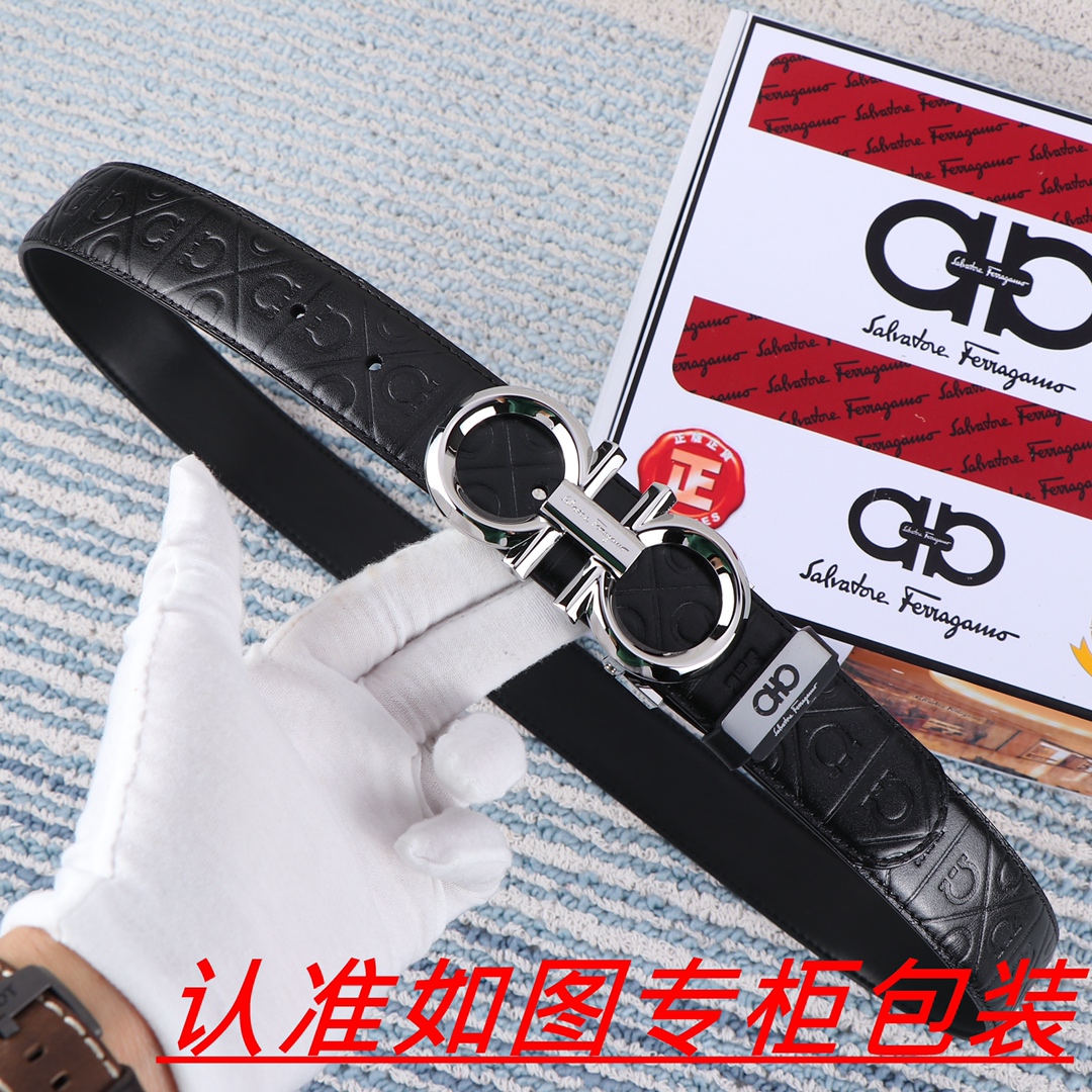 品名菲拉格木️原单材料百分百头层牛皮