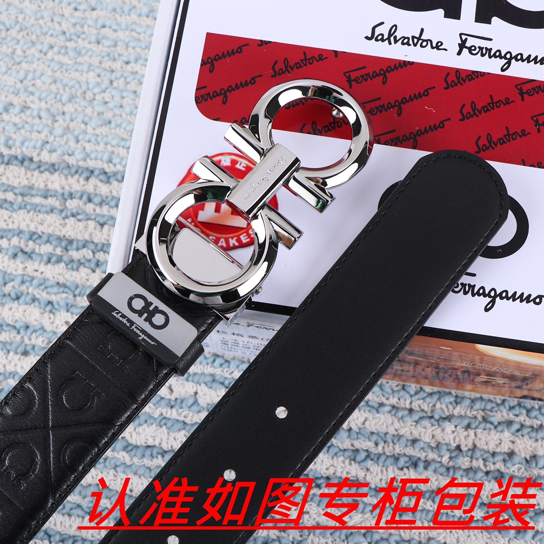 品名菲拉格木️原单材料百分百头层牛皮