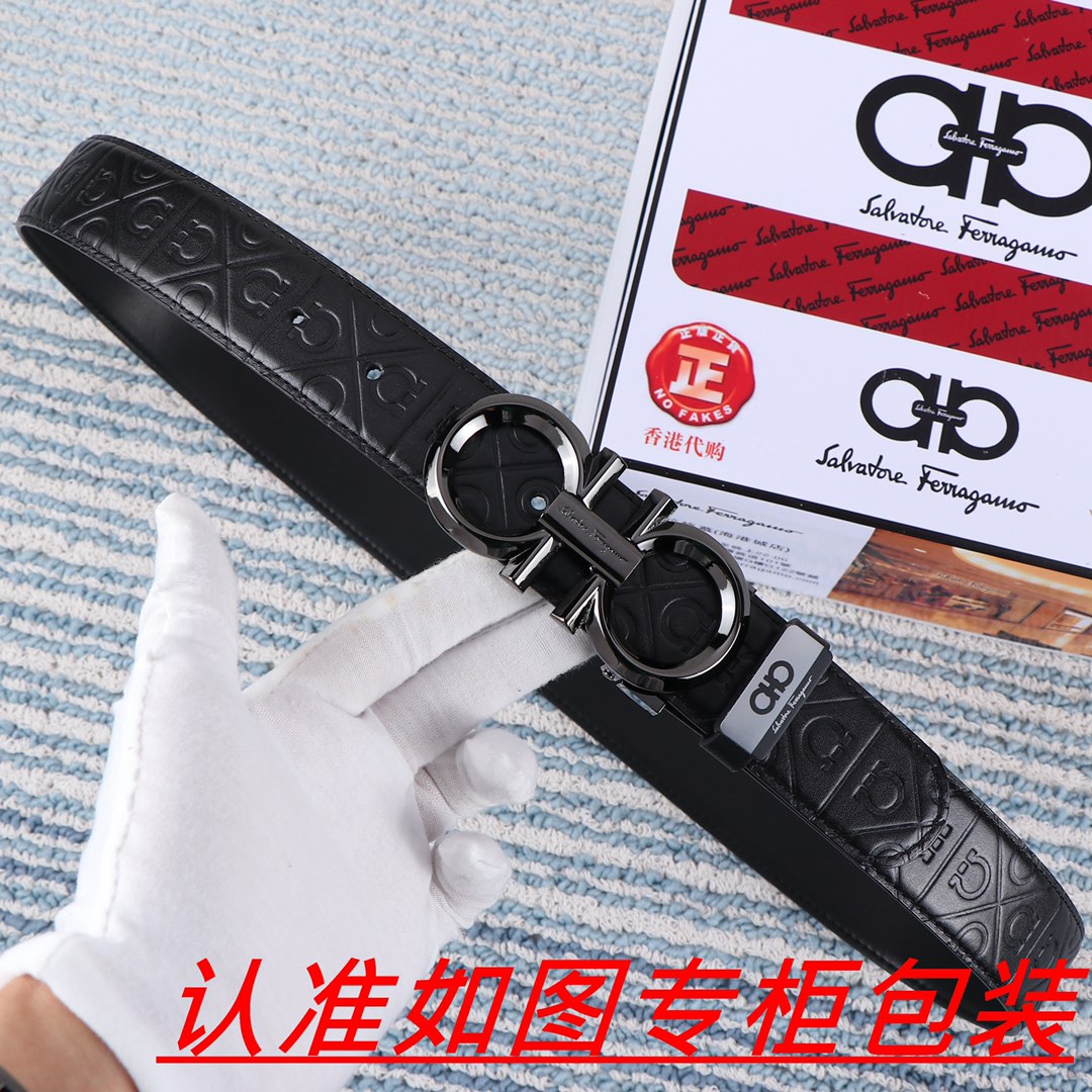 品名菲拉格木️原单材料百分百头层牛皮