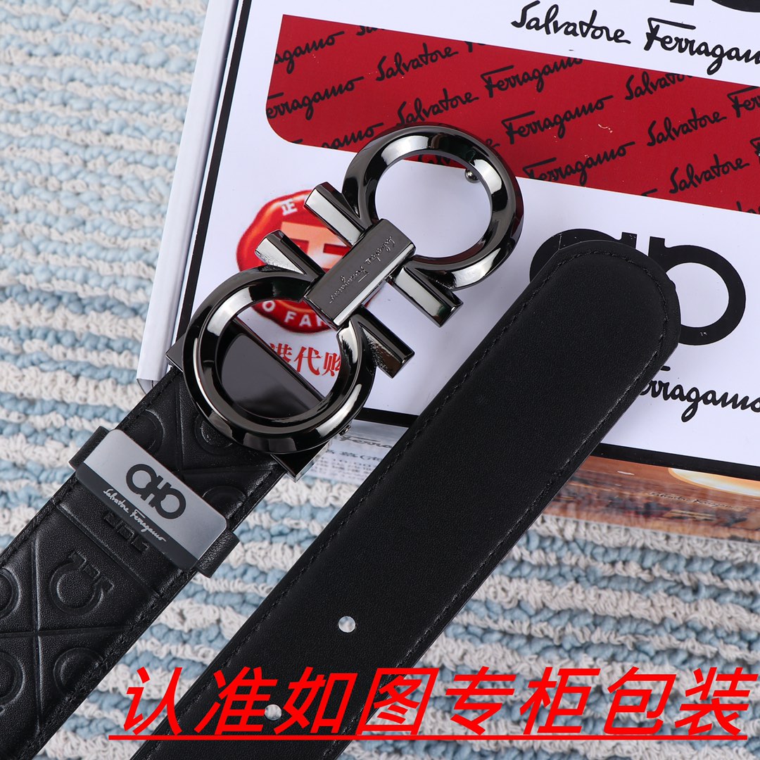 品名菲拉格木️原单材料百分百头层牛皮