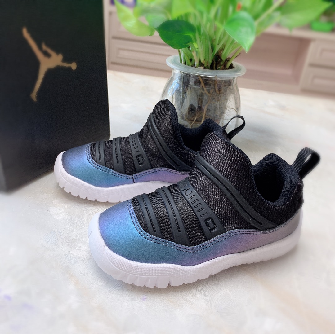 耐克air Jordan 11大魔王一脚蹬儿童运动鞋细节图图九尺码表 复刻小镇 复刻商贸城 复刻商家导航