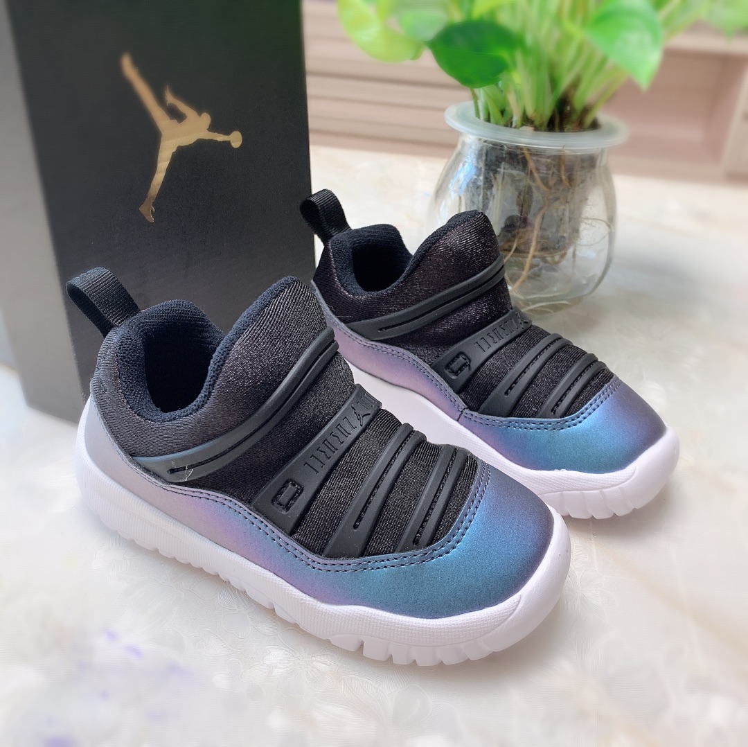 耐克air Jordan 11大魔王一脚蹬儿童运动鞋细节图图九尺码表 复刻小镇 复刻商贸城 复刻商家导航