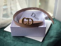 Dior Saddle Belts Cowhide