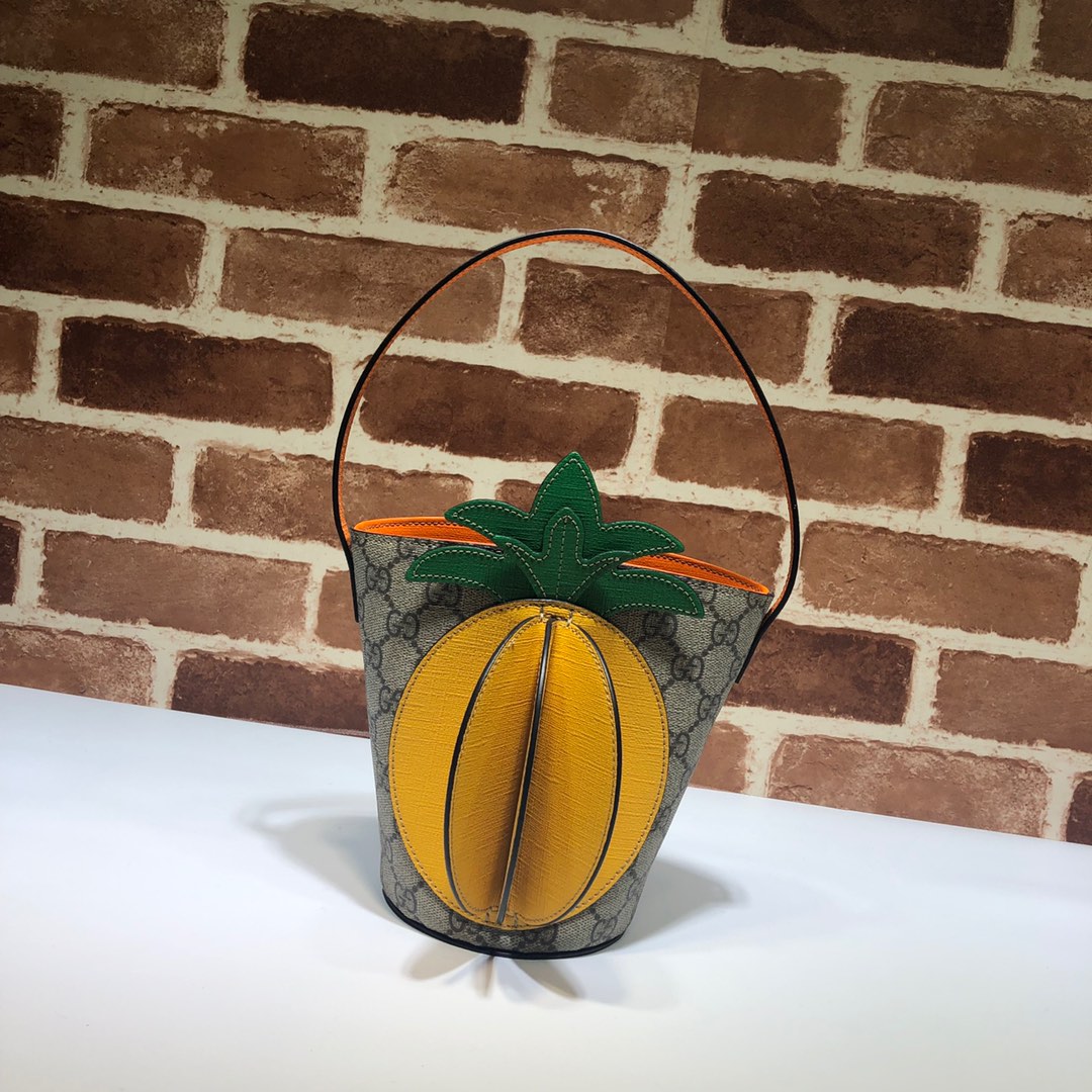 NO:741364,Upgraded version of the original leather ~ counter quality, top-quality original goods, real photos!  Model No. 580850 Pineapple ~ Dimensions width 19x height 17x side width 11cm, shipped. Batch, Gucci original leather [price based on quantity]19860909升级对版原版皮～专柜品质,顶级原单货,实物实拍！款号580850菠萝～尺寸宽19x高17x侧宽11cm,出货了.批,古奇原厂皮【跑量价】,Bag