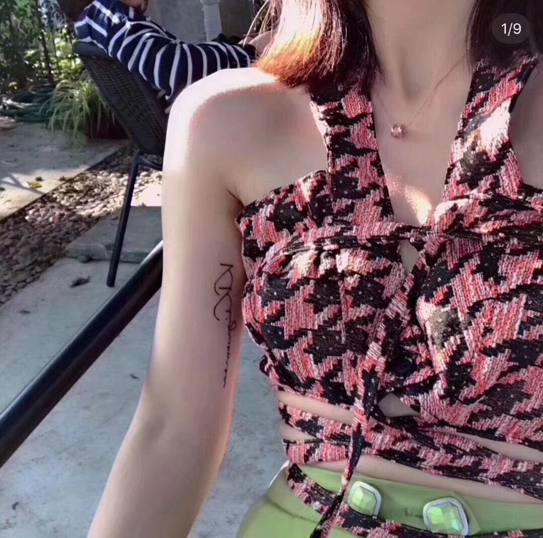 Bvlgari 宝格丽 玫瑰金满钻小蛮腰锁骨项链