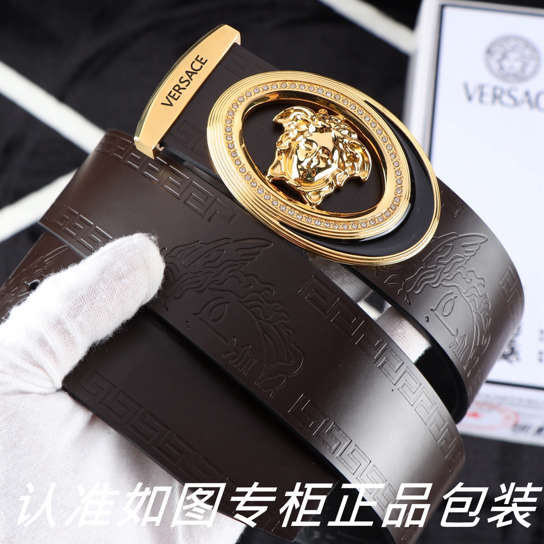 范思哲.Ver…sace 美人头 24k钢扣 镶钻工艺专柜同等质量