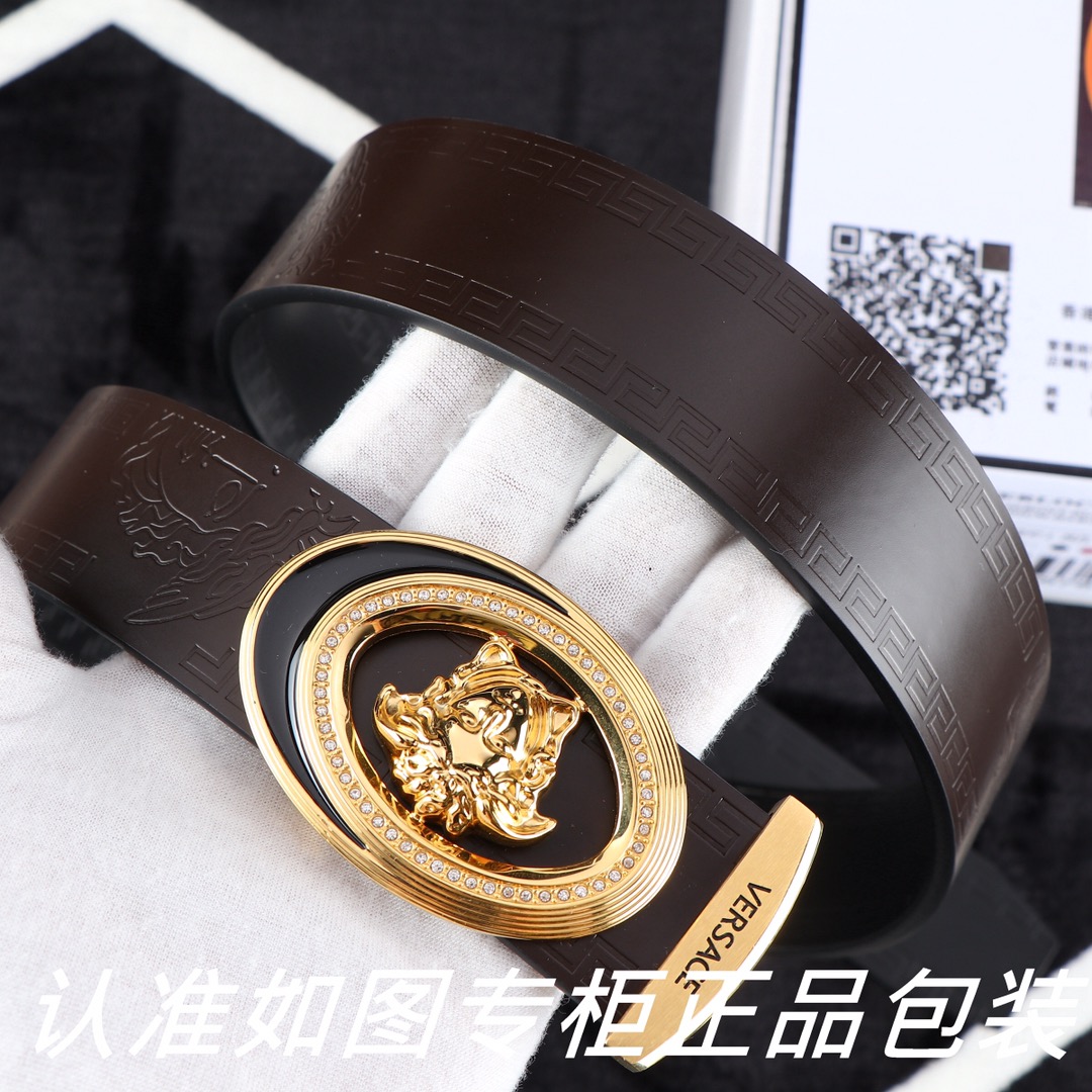 范思哲.Ver…sace 美人头 24k钢扣 镶钻工艺专柜同等质量